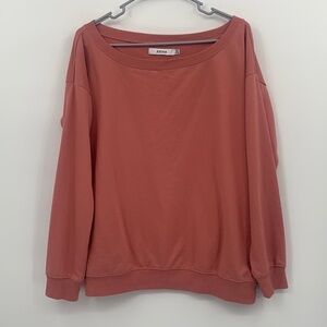 JustFab Crewneck Lightweight Sweatshirt Women’s Size XL